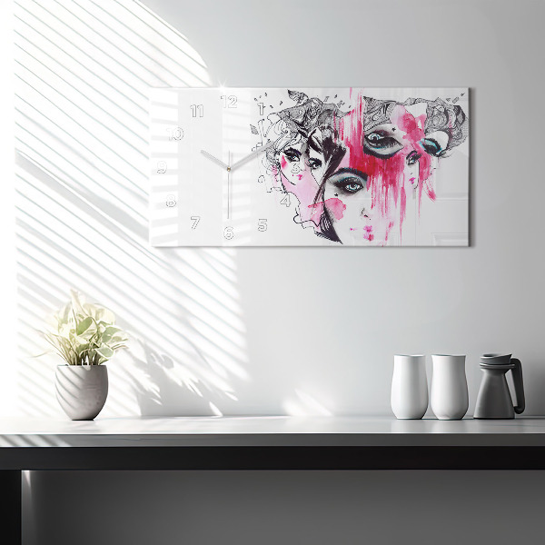 Horizontal wall clock Many Faces of Abstraction