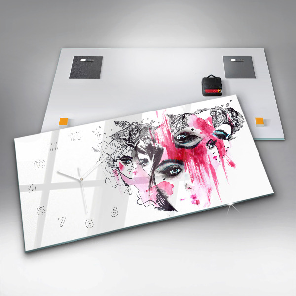 Horizontal wall clock Many Faces of Abstraction