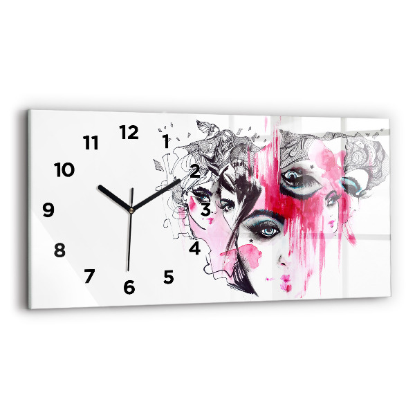 Horizontal wall clock Many Faces of Abstraction
