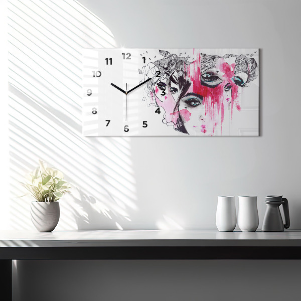 Horizontal wall clock Many Faces of Abstraction