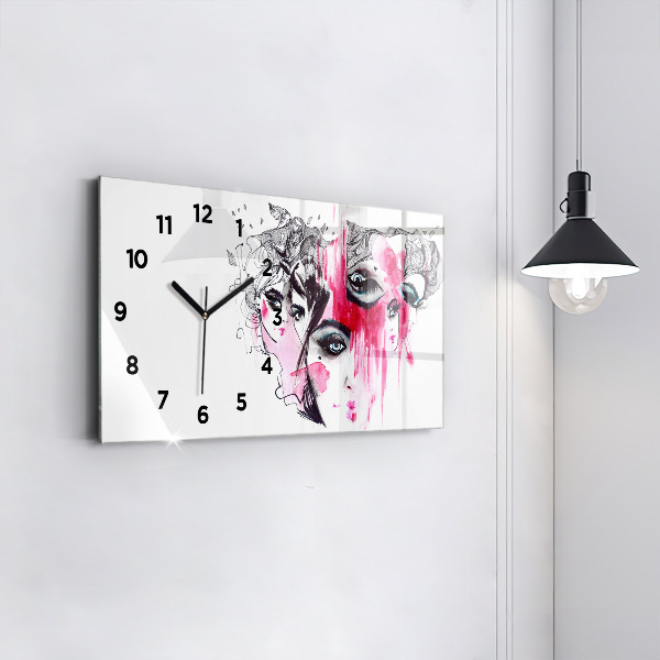 Horizontal wall clock Many Faces of Abstraction