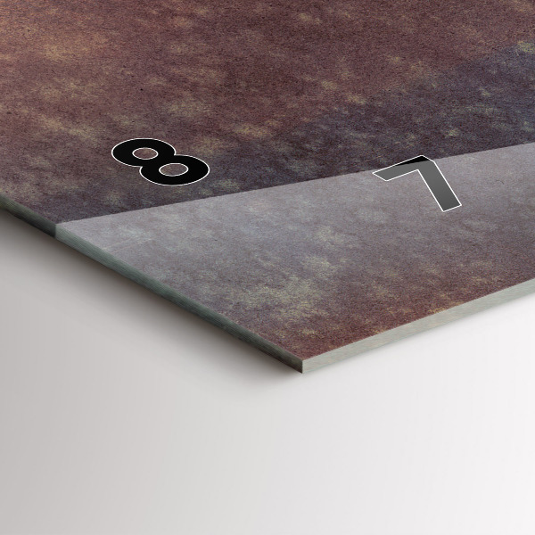 Horizontal wall clock woman with umbrella