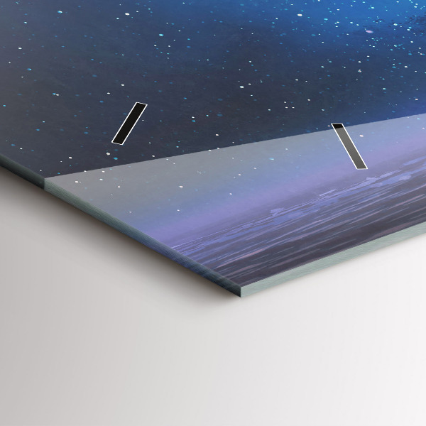 Horizontal wall clock Fantasy Sailing Ship