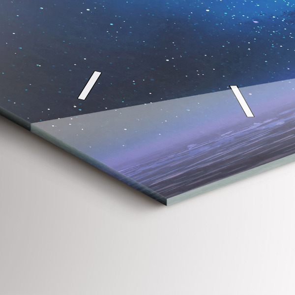 Horizontal wall clock Fantasy Sailing Ship