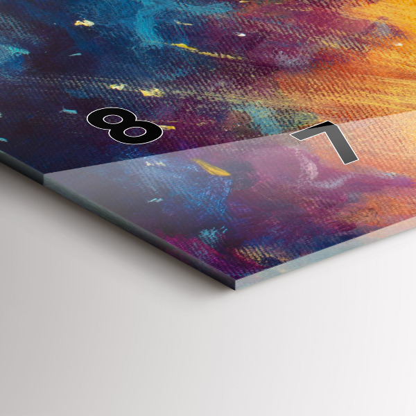 Horizontal wall clock Abstraction The Little Prince