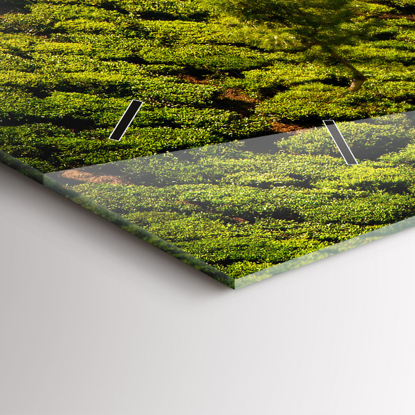 Horizontal wall clock Tea Hill