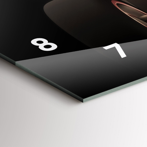 Horizontal wall clock Old vintage car