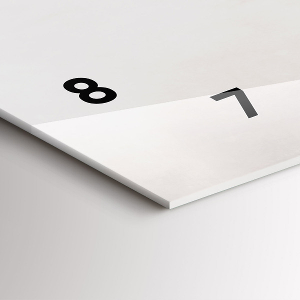 Horizontal wall clock Elephant