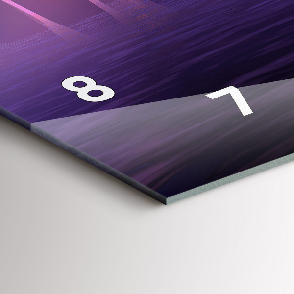 Horizontal wall clock Sunset at Stonehenge