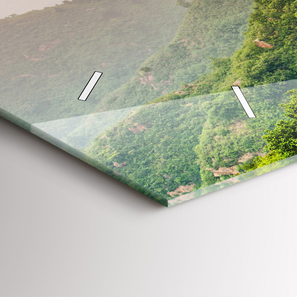 Horizontal wall clock The Great Wall of China