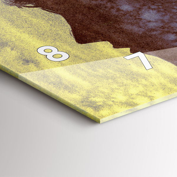 Horizontal wall clock Woman in the forest