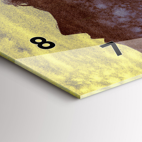 Horizontal wall clock Woman in the forest