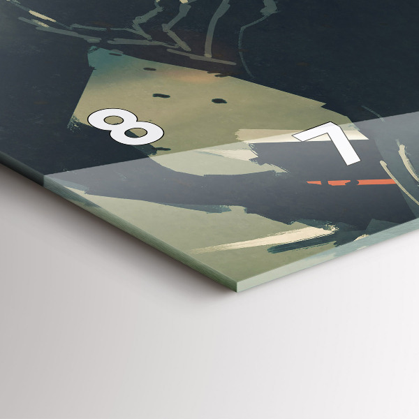 Horizontal wall clock Lethal weapon game