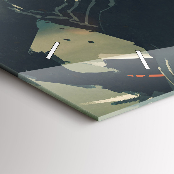 Horizontal wall clock Lethal weapon game