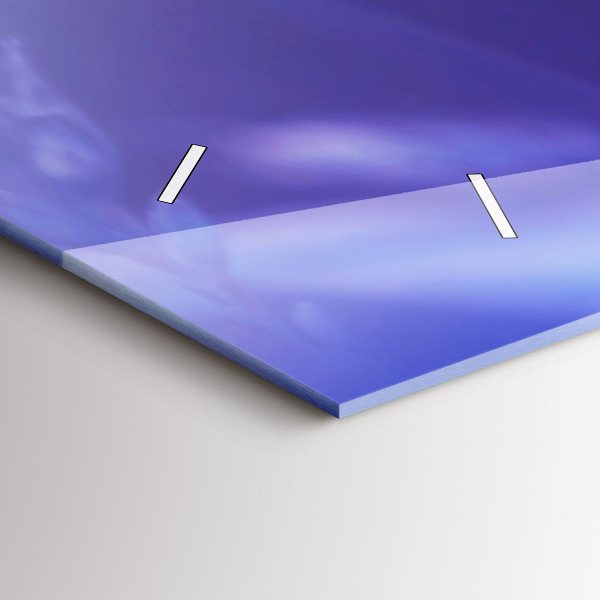 Horizontal wall clock Butterfly on the grass