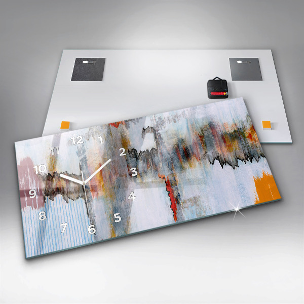 Horizontal wall clock Abstraction