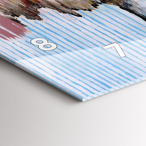 Horizontal wall clock Abstraction