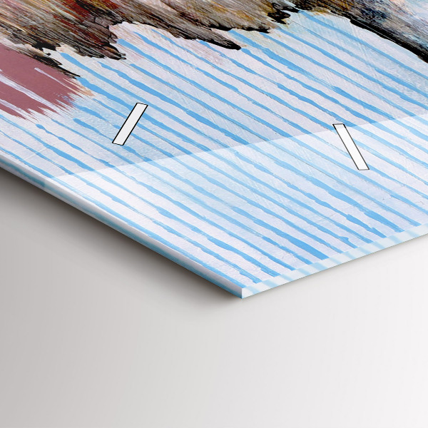 Horizontal wall clock Abstraction