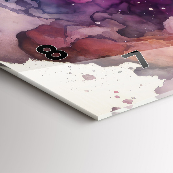 Horizontal wall clock Meditation lifestyle