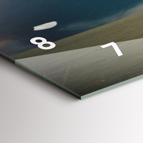 Horizontal wall clock Vehicle in the Kamchatka desert