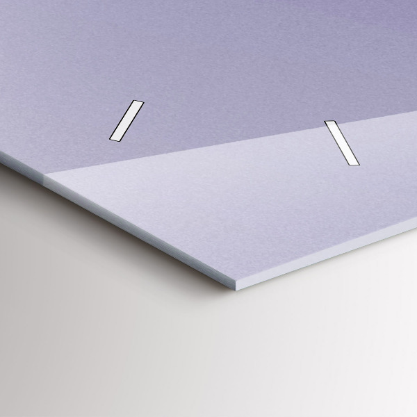 Horizontal wall clock Abstraction sun