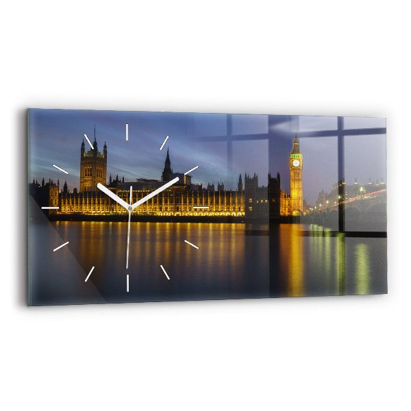 Horizontal wall clock Winchester Palace London