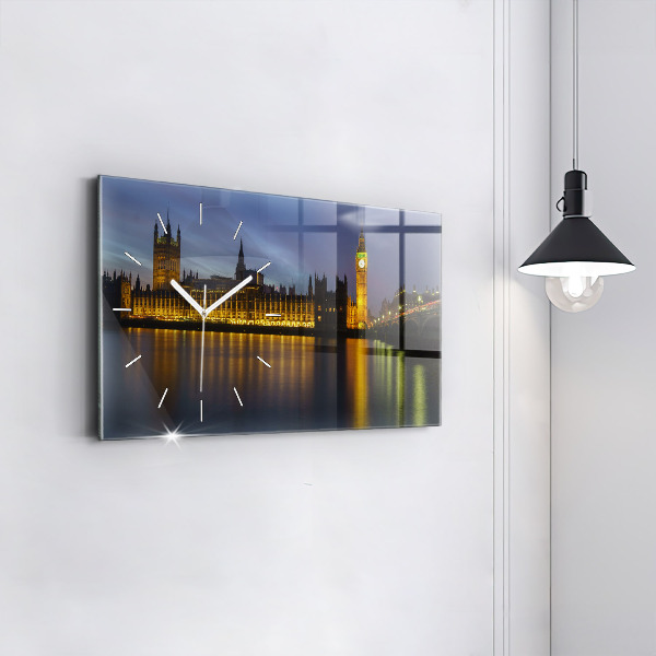 Horizontal wall clock Winchester Palace London