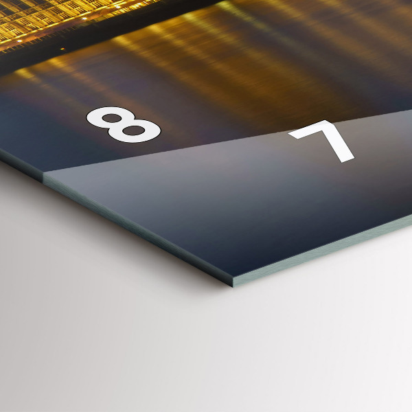 Horizontal wall clock Winchester Palace London