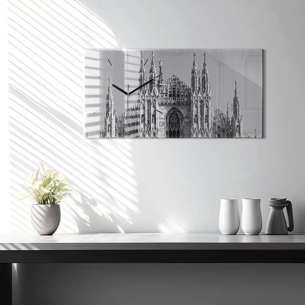 Horizontal wall clock Milan Cathedral