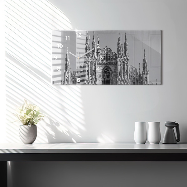 Horizontal wall clock Milan Cathedral