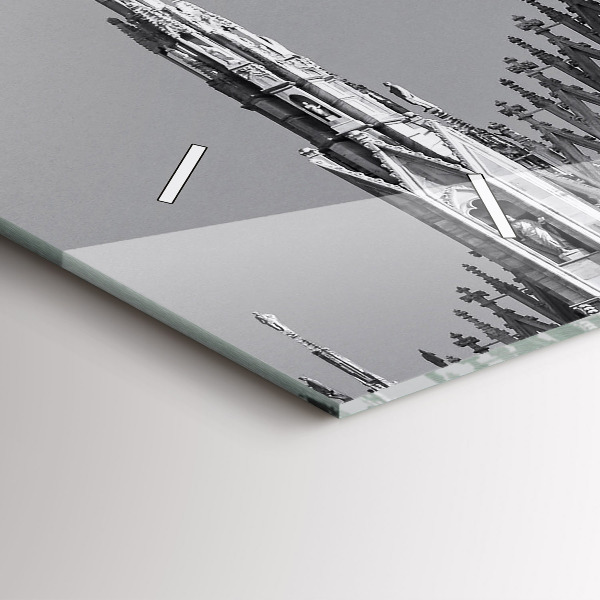 Horizontal wall clock Milan Cathedral