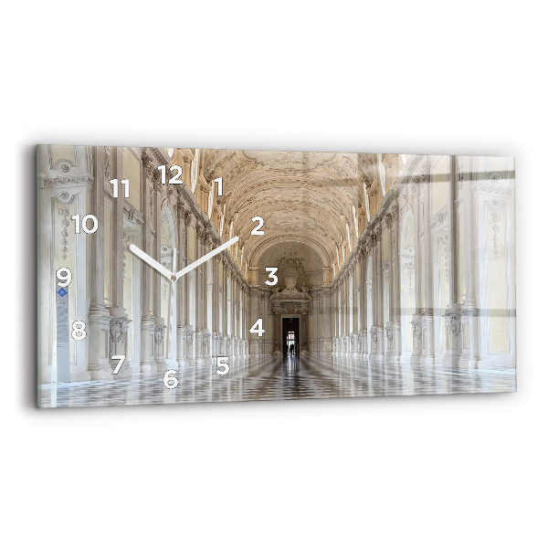 Horizontal wall clock La Veneria Reale Museum