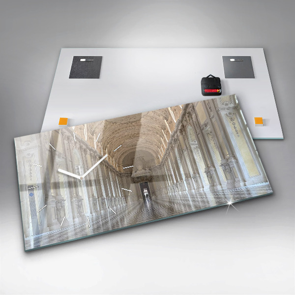 Horizontal wall clock La Veneria Reale Museum