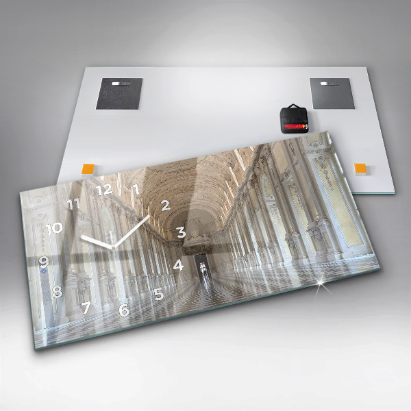 Horizontal wall clock La Veneria Reale Museum