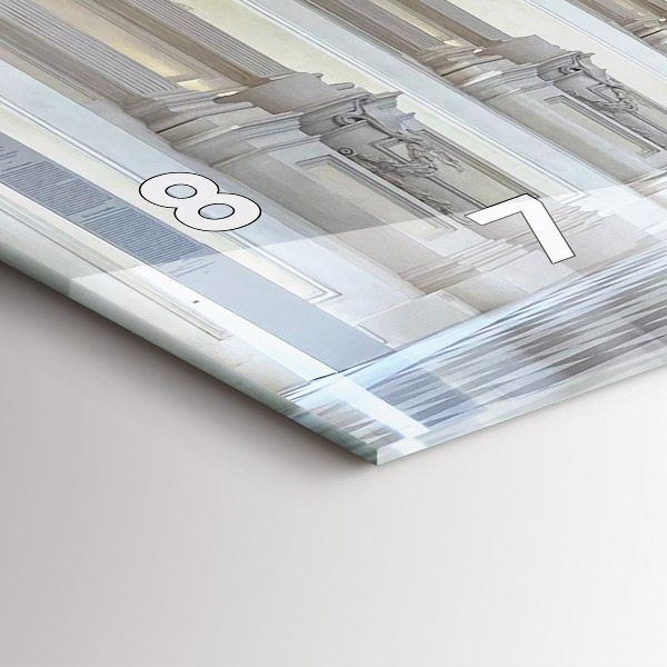 Horizontal wall clock La Veneria Reale Museum