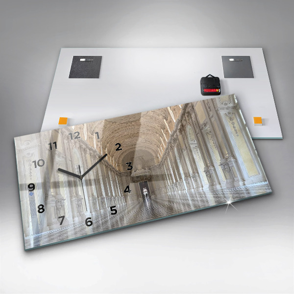 Horizontal wall clock La Veneria Reale Museum