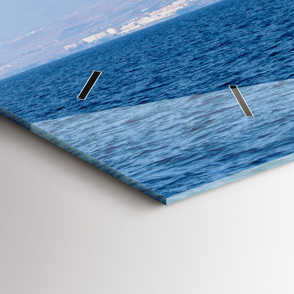 Horizontal wall clock Yacht in Tenerife