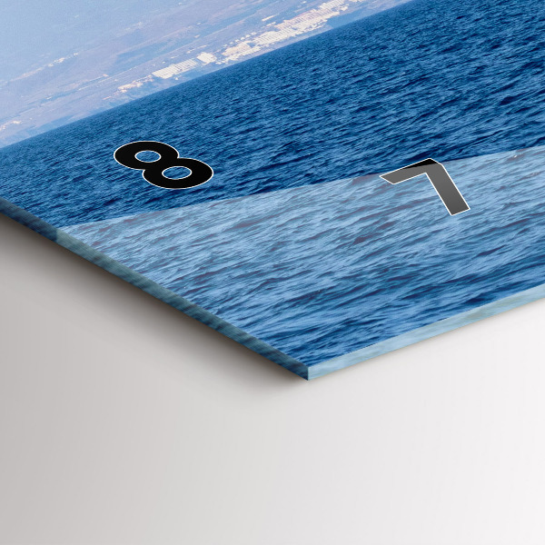 Horizontal wall clock Yacht in Tenerife