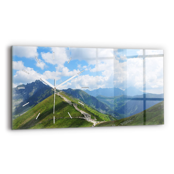 Horizontal wall clock Kasprowy Wierch Zakopane