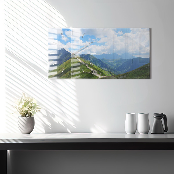 Horizontal wall clock Kasprowy Wierch Zakopane