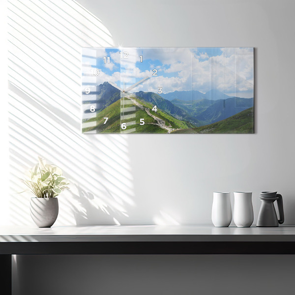 Horizontal wall clock Kasprowy Wierch Zakopane