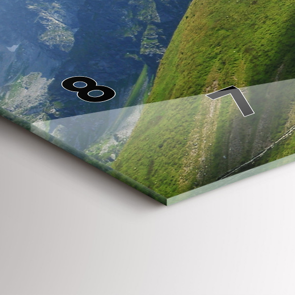 Horizontal wall clock Kasprowy Wierch Zakopane