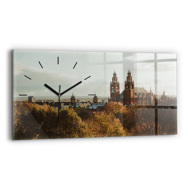 Horizontal wall clock Glasgow Art Gallery