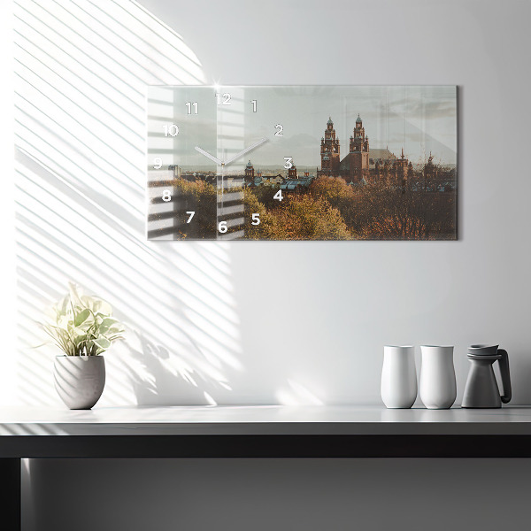 Horizontal wall clock Glasgow Art Gallery