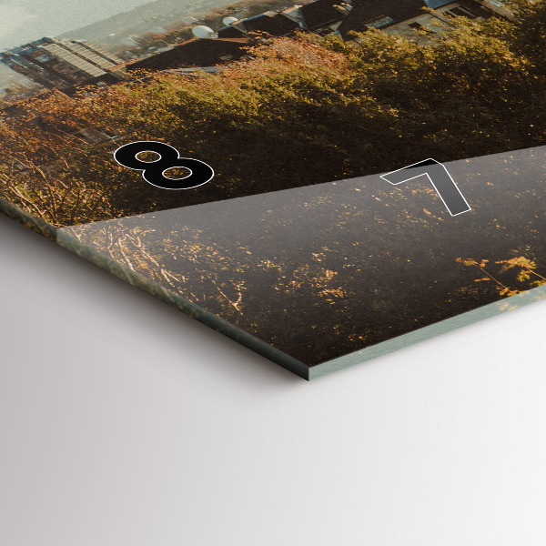 Horizontal wall clock Glasgow Art Gallery