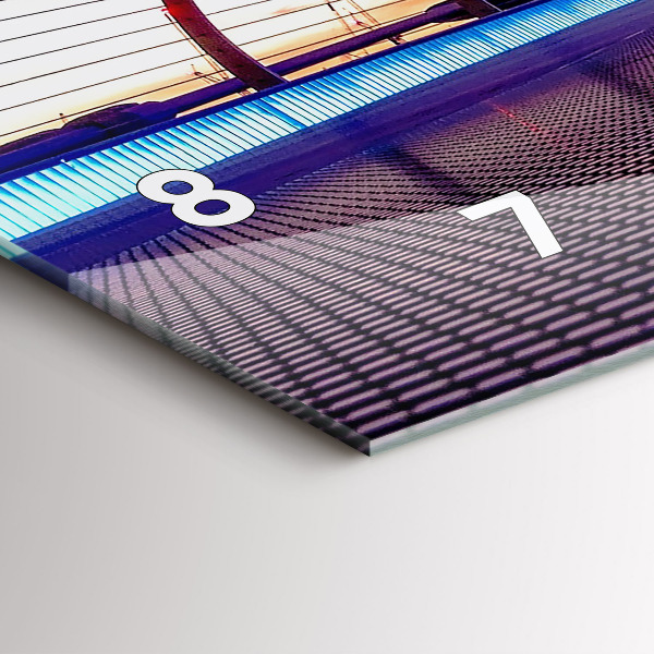 Horizontal wall clock St. Paul's Cathedral