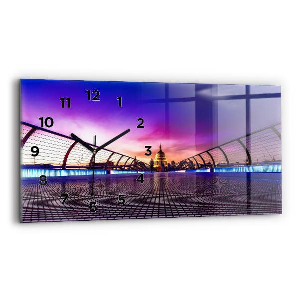 Horizontal wall clock St. Paul's Cathedral