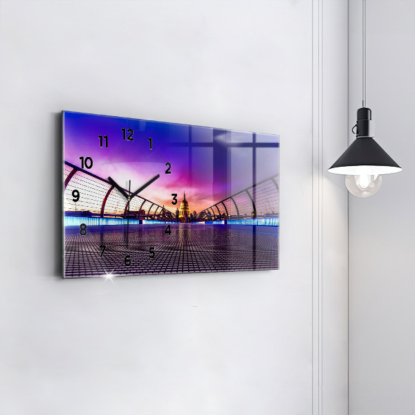 Horizontal wall clock St. Paul's Cathedral