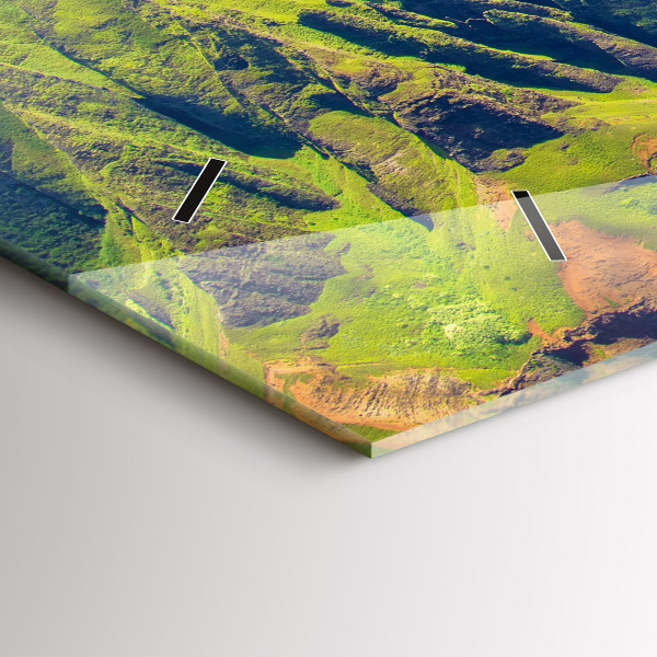 Horizontal wall clock The Sea in Hawaii