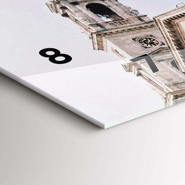 Horizontal wall clock St. Stephen's Basilica